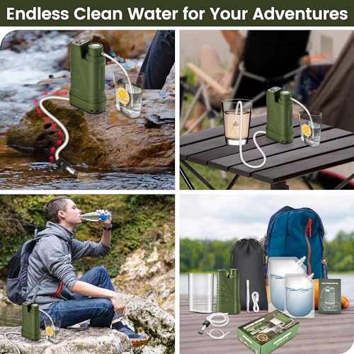 Electric Portable Water Filter Survival