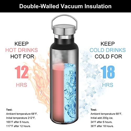 20 oz Insulated Water Bottles (8 Count)