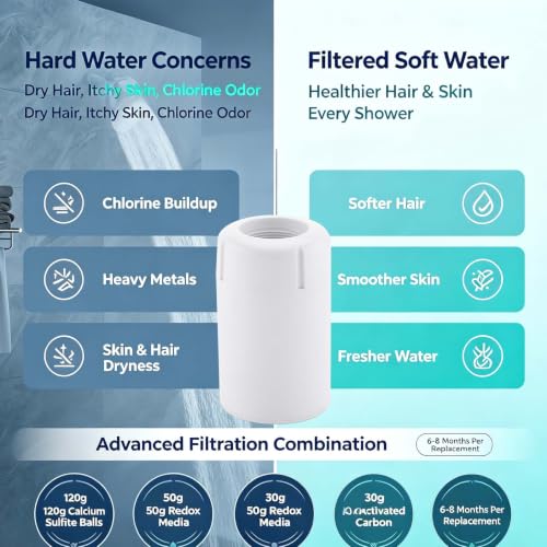 Stainless Steel Shower Head with Filters
