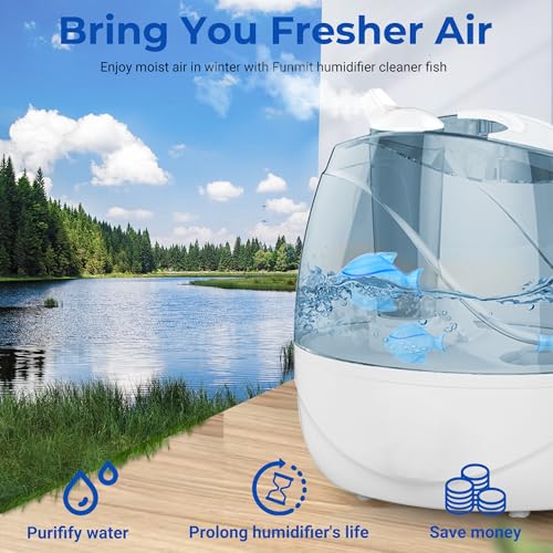 Humidifier Cleaning Fish for Humidifiers and Fish Tanks (12 Count)