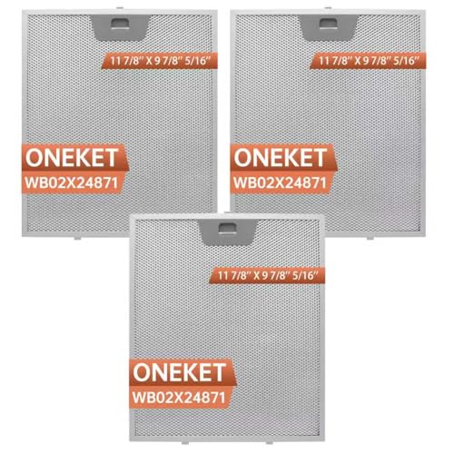 GE Range Hood Filter Replacement WB02X24871