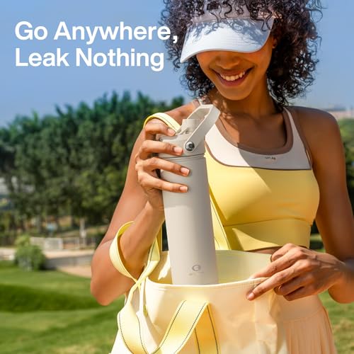 Insulated Water Bottle with Straw Stainless Steel Water Bottle