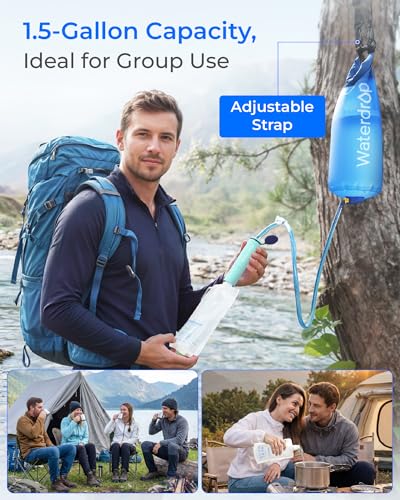 Gravity Water Filter Straw