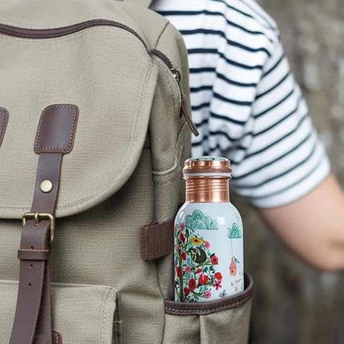 Hammered Copper Water Bottle
