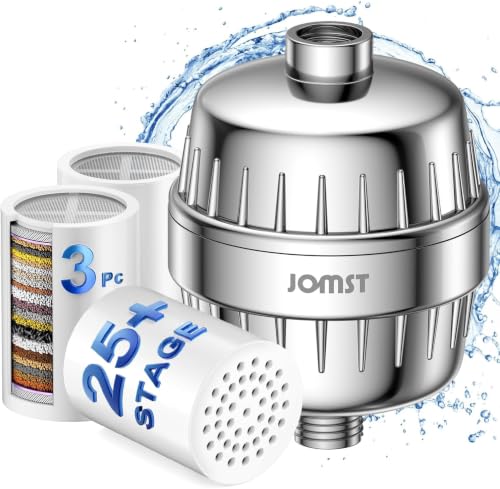 25 Stages Shower Filter with 3 Cores
