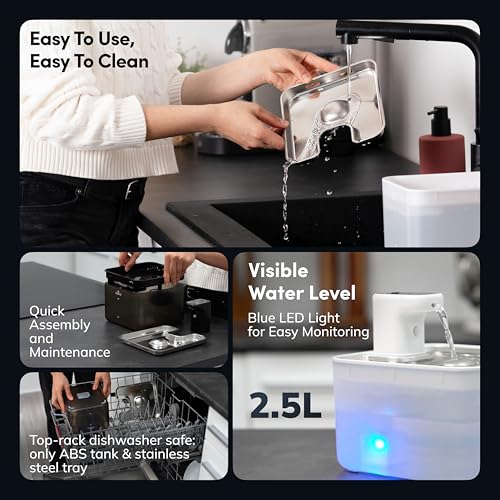 Cat Water Fountain Cordless