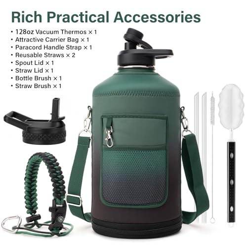 1 Gallon Water Bottle Insulated