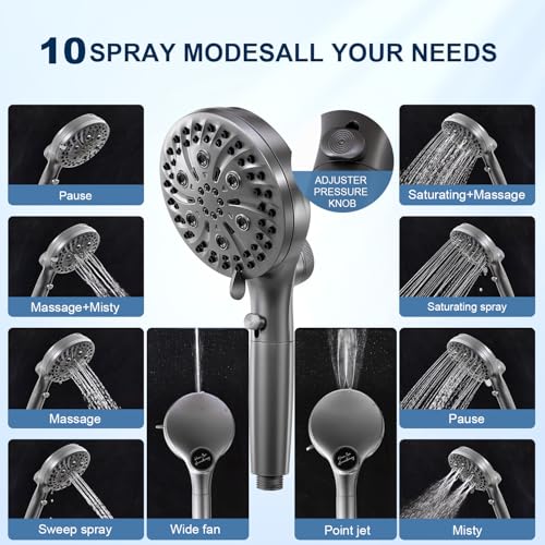 Filtered Shower Head with Handheld