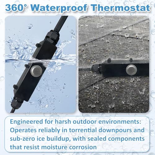 Heated RV Water Hose 50FT x 5
