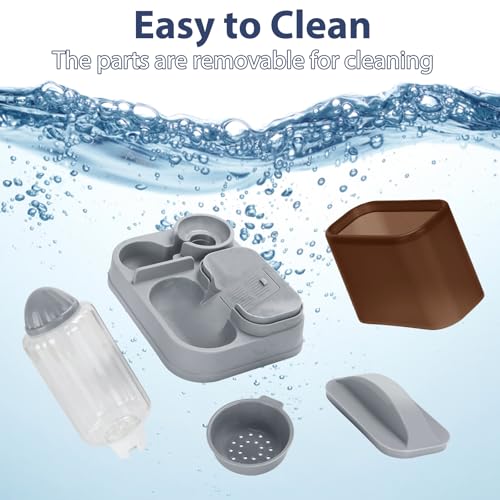 Automatic Small Pet Feeder and Water Dispenser