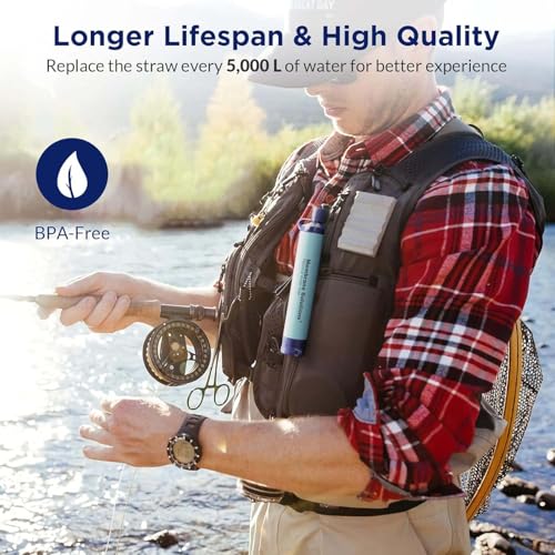 Personal Water Filter Straw S1 (4 Count)