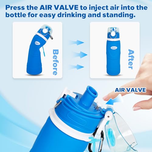 Collapsible Silicone Water Bottles