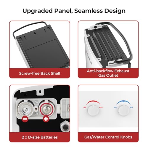 CAMPLUX Tankless Water Heater Outdoor