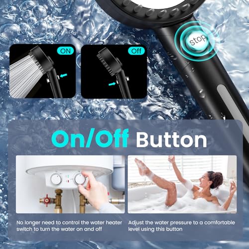Filtered Shower Head with Handheld