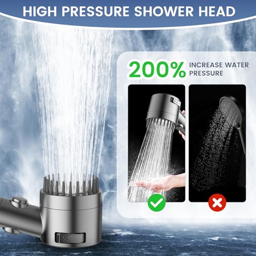 Filtered Shower Head with Handheld