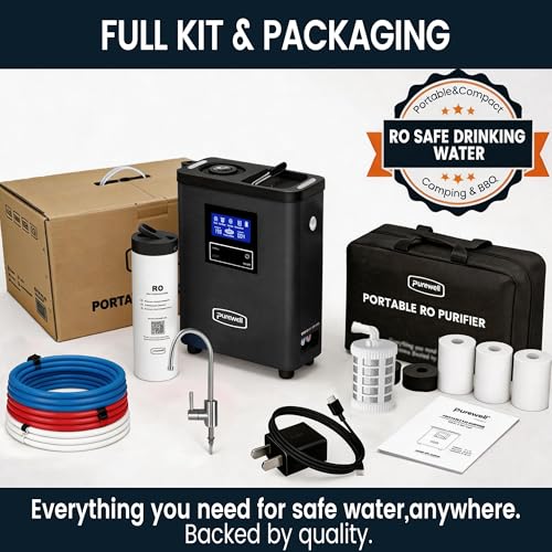 Portable Electric RO Water Filter System with UV Light