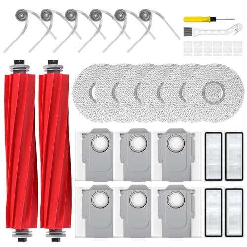 32 Pcs QV 35A Replacement Accessories Compatible with Roborock