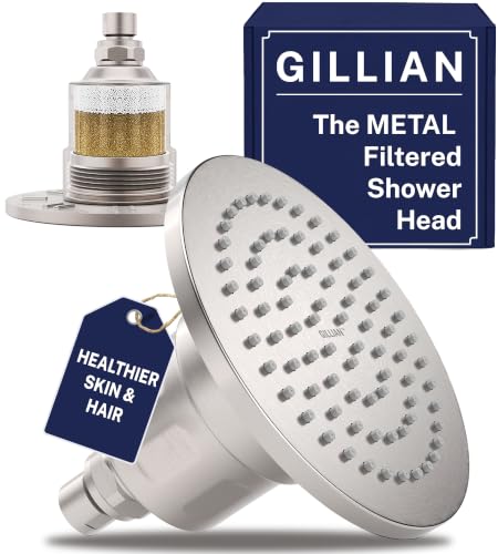 Gillian Filtered Shower Head for Hard Water