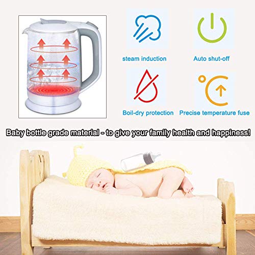 Kettles 1.8L Glass Electric Kettle