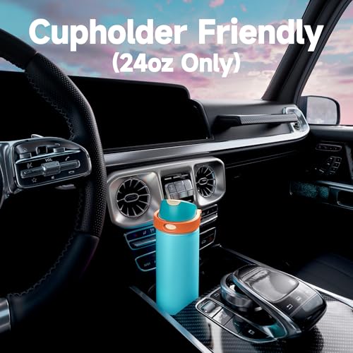 24 oz Insulated Water Bottle for Men