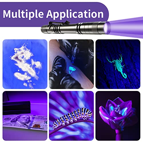 UV Black Light Flashlight