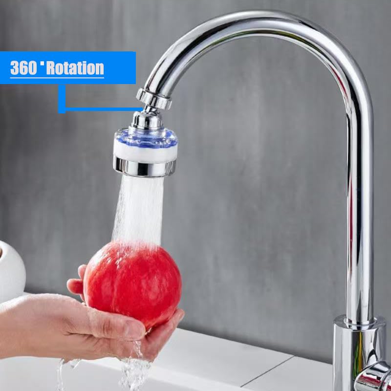 7Pcs Sink Water Filter Faucet with Cartridges Set