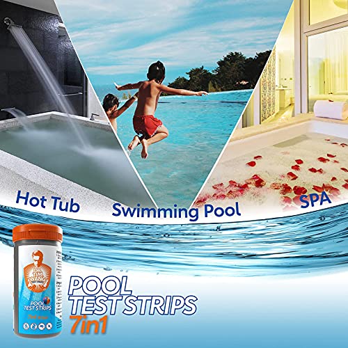 Pool and Hot Tub Test Strips (100 Count)