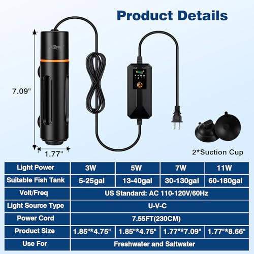 7W Aquarium U