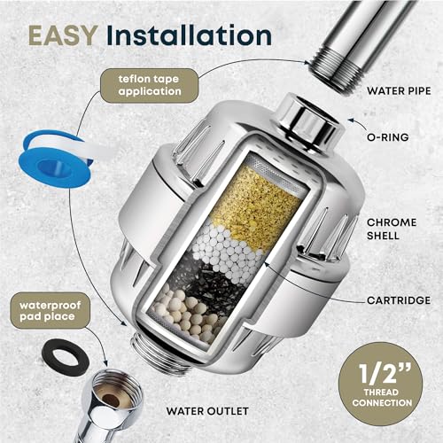 Well Water Shower Filter (2 Count)