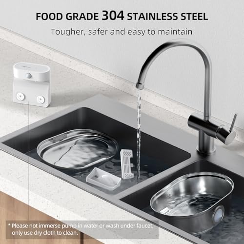 Wireless Cat Water Fountain Stainless Steel Pro