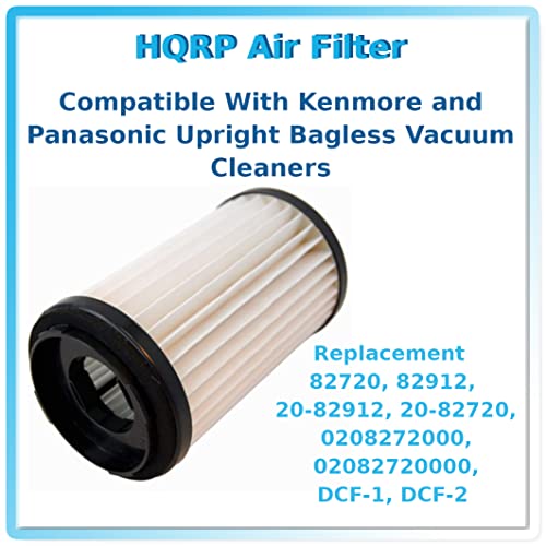 2 Pack HEPA Filters compatible with Sears Kenmore Panasonic 82720 (2 Count)