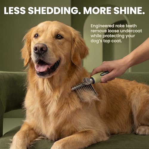 Poodle Dematting Fur Rake Comb Brush for Dogs and Cats