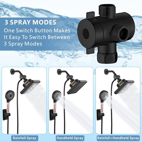 Filtered Shower Head with Handheld Combo