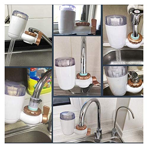 Tap Water Filter System Water Purifier Filtration Reduce Lead Chlorine BPA Free Fits Most Standard Faucets