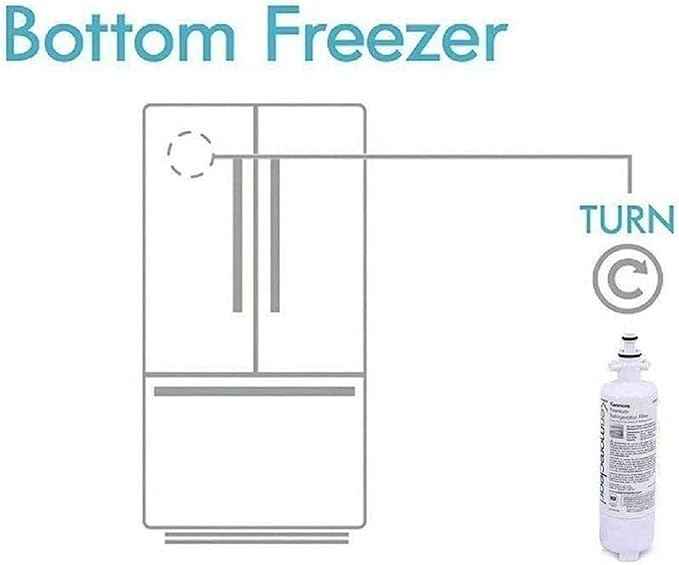 9690 Refrigerator Water Filter,Compatible for kenmore 9690,46-9690,469690 Refrigerator Water Filter white (2-Pack)…