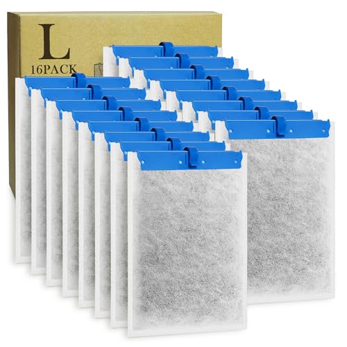 16 Pack Replacement Filter Cartridges Compatible with Tetra Whisper Large for 20i (16 Count)