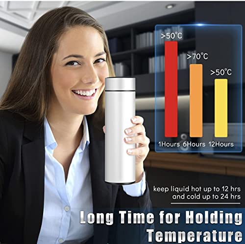 smart water bottle Led digital temperature dispaly vacuum flask