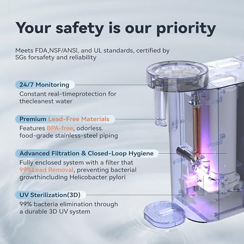 F40SE Reverse Osmosis Water Filter Countertop