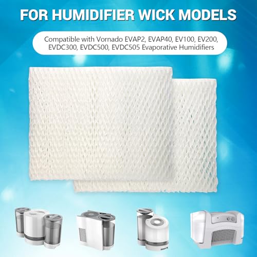 MD1 0034 Humidifier Replacement Wick Filters for Vornado Evaporative Humidifier Evap2
