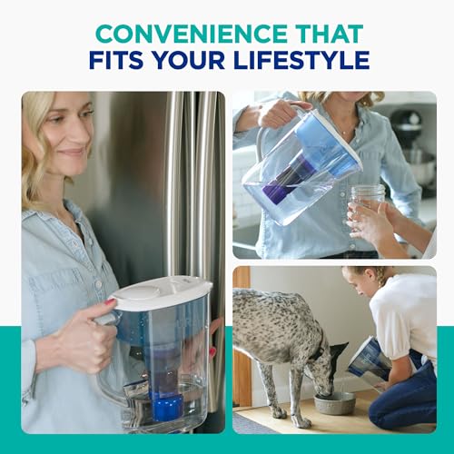 Plus 7 Cup Water Filter Pitcher for Fridge