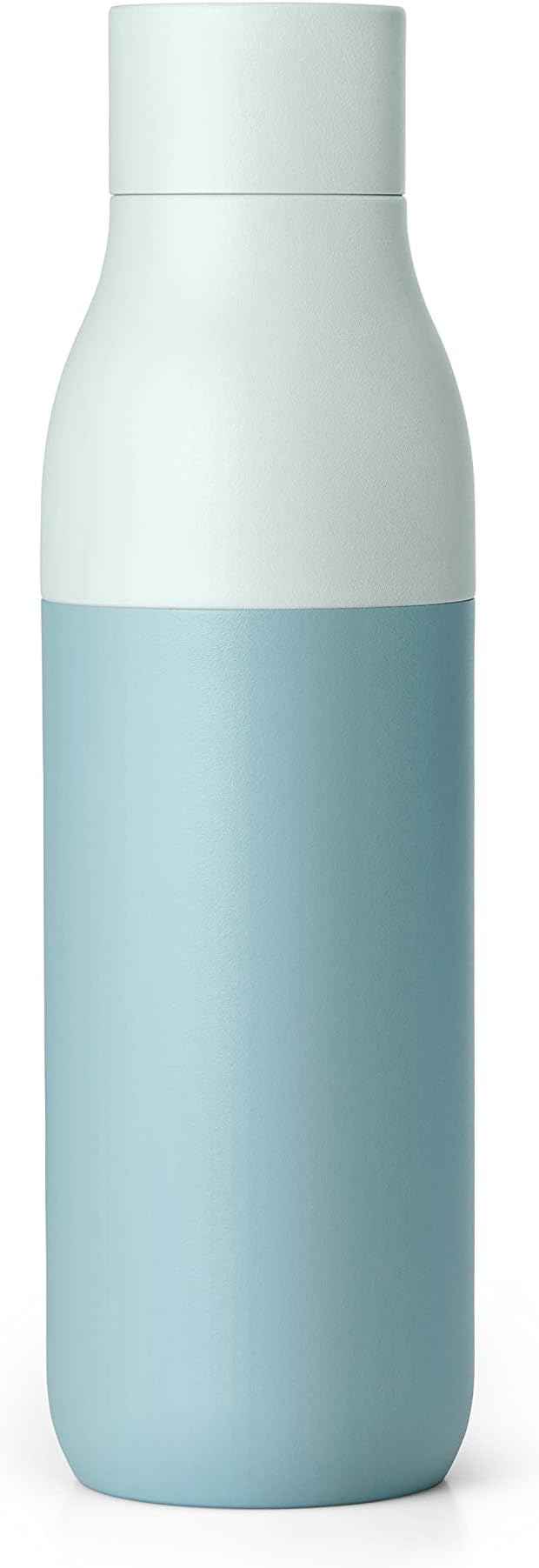 LARQ Bottle Twist Top 25 oz - Insulated Stainless Steel Water Bottle | BPA Free | Reusable Water Bottle for Camping, Office, and Travel | Keep Drinks Cold and Hot, Seaside Mint