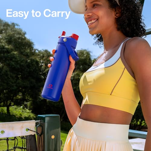 Insulated Water Bottle with Straw Stainless Steel Water Bottle