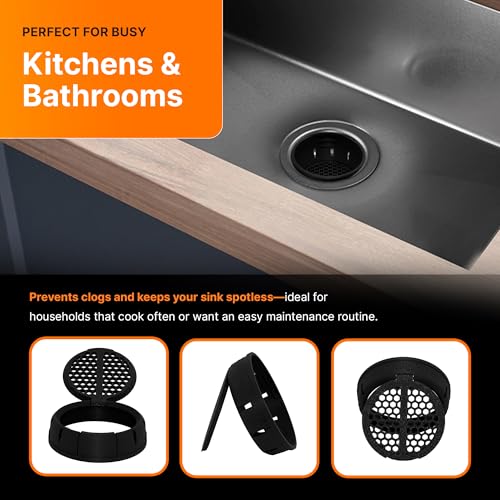 SplashNColor Pop Up Drain Strainer
