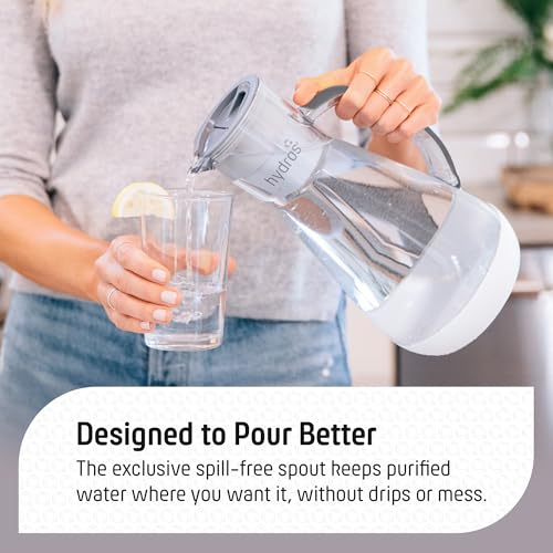 64 Ounce Water Filter Pitcher with Patented Fast Flo Tech