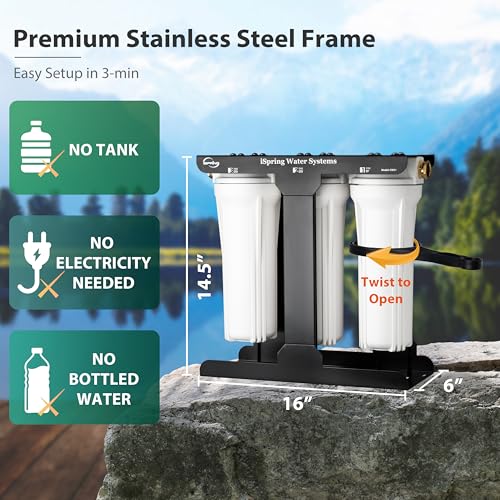 3 Stage RV Water Filter System