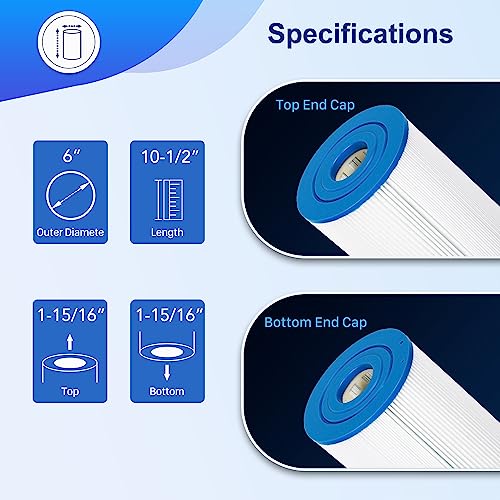 6430 Pool Filter Cartridge Replacement 2 Pack (2 Count)