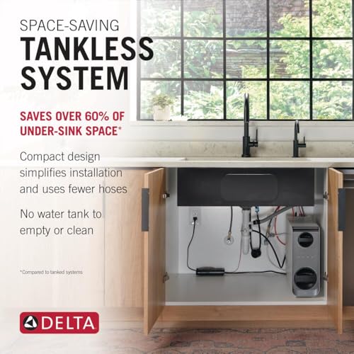 Faucet Clarifi Under Sink Reverse Osmosis Water Filter System with Matte Black Contemporary Beverage Dispenser Faucet
