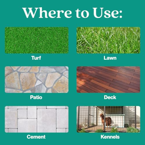 Outdoor Odor Eliminator Outside Dog Urine Enzyme Cleaner Powerful Pet
