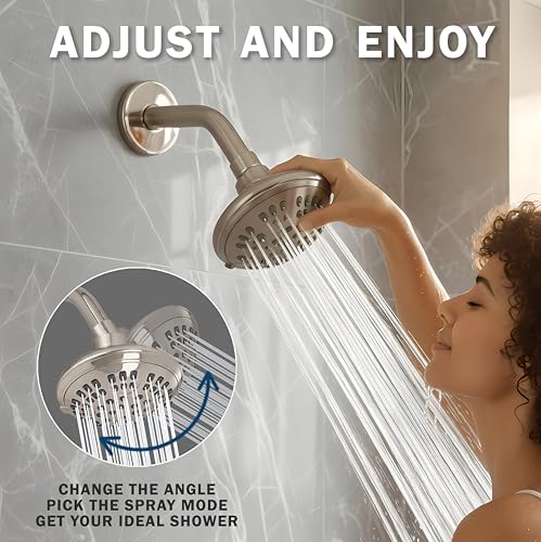 6 Function Luxury Shower Head