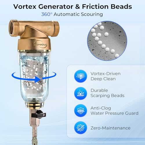 WSP 50SLS Spin Down Sediment Filter & Scale Inhibitor